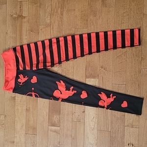 Vastitch Cupid Stripes Leggings - Size Small